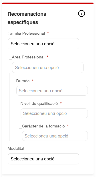 Captura del menú esquerra de la guia metodològica